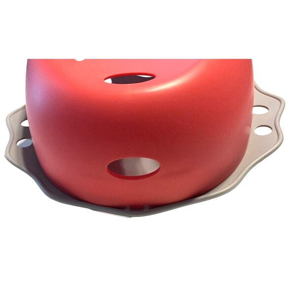 Dr Browns Dino Scoop Bath Toys Organizer Triceratops Red Gray BPA Free Plastic - Picture 5 of 16